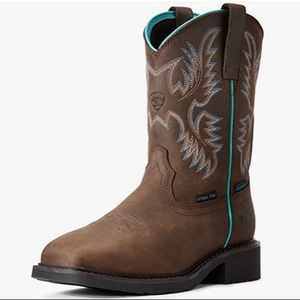 Ariat steel toe, waterproof working boots